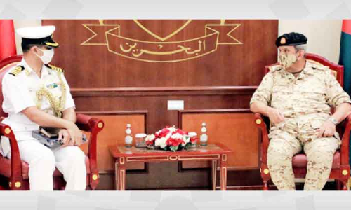 ഇ​ന്ത്യ​ൻ മി​ലി​റ്റ​റി അ​റ്റാ​ഷെ ബി.​ഡി.​എ​ഫ്​ ക​മാ​ൻ​ഡ​ർ ഇ​ൻ ചീ​ഫു​മാ​യി കൂ​ടി​ക്കാ​ഴ്​​ച ന​ട​ത്തി