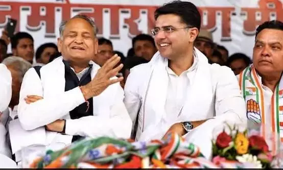 സച്ചിനും ഗെഹ് ലോട്ടും ഇന്ന് മുഖാമുഖം കാണും; പ്രതിസന്ധിക്ക് ശേഷമുള്ള ആദ്യകൂടിക്കാഴ്ച സച്ചിനും ഗെഹ് ലോട്ടും ഇന്ന് മുഖാമുഖം കാണും; പ്രതിസന്ധിക്ക് ശേഷമുള്ള ആദ്യകൂടിക്കാഴ്ച