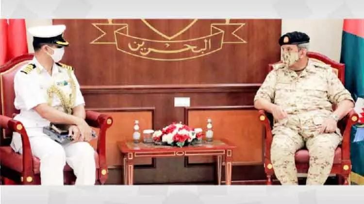 ഇ​ന്ത്യ​ൻ മി​ലി​റ്റ​റി അ​റ്റാ​ഷെ ബി.​ഡി.​എ​ഫ്​ ക​മാ​ൻ​ഡ​ർ ഇ​ൻ ചീ​ഫു​മാ​യി കൂ​ടി​ക്കാ​ഴ്​​ച ന​ട​ത്തി