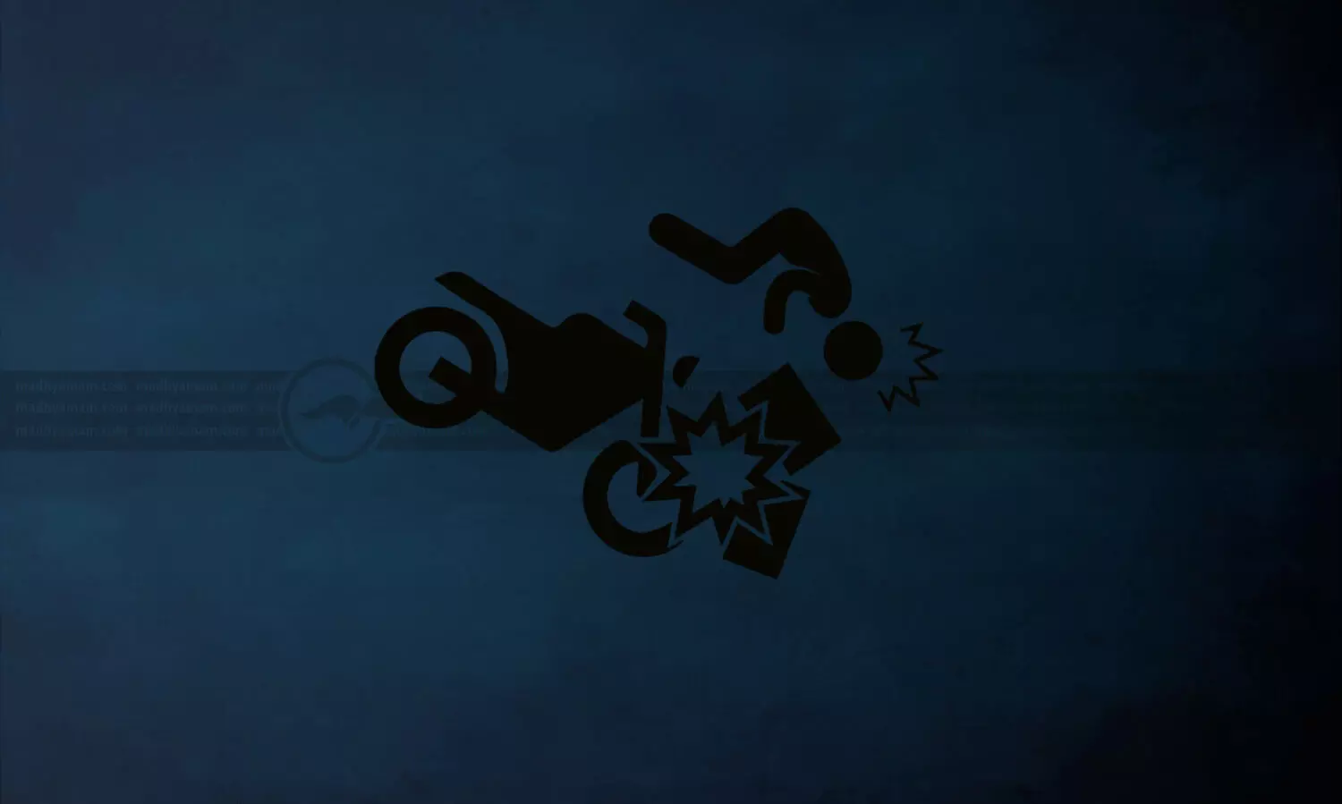 ബൈക്കിൽ നിന്ന് വീണ് യുവതിക്ക്​ പരിക്ക്