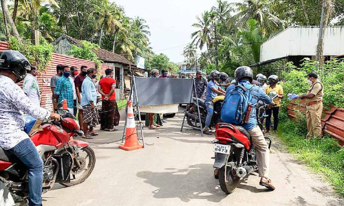 കണ്ടെയ്​ൻമെൻറ്​ സോണിൽ പൊലീസ്​ അതിക്രമമെന്ന്​ പരാതി