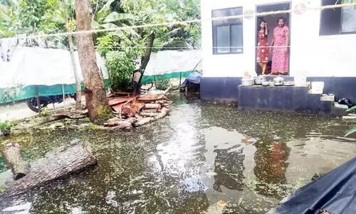 വീട്ടിൽ വെള്ളം കയറിയില്ല; നന്ദി പറഞ്ഞ് സജിമോനും കുടുംബവും