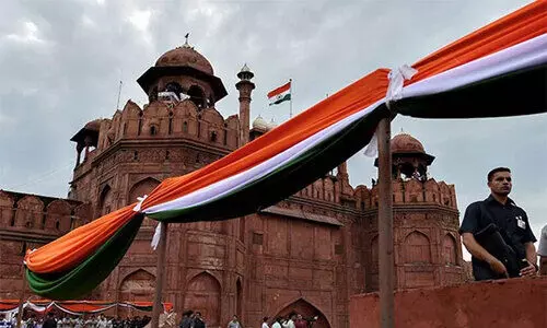 സാമൂഹിക അകലം, കനത്ത സുരക്ഷ; സ്വാതന്ത്ര്യദിനാഘോഷത്തിന്​ ചെ​ങ്കോട്ട ഒരുങ്ങി