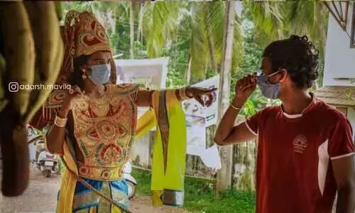 പ്രജകളെ കാണാനെത്തി ഹൃദയം നുറുങ്ങി മാവേലി; ഫോ​ട്ടോ സ്​റ്റോറി കാണാം