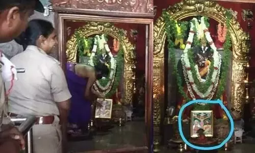 ക്ഷേത്രത്തിൽ യേശുവിന്​ പൂജയർപ്പിക്കാൻ മലയാളി എസ്​.പി ആവശ്യപ്പെട്ടെന്ന്​ നുണ പ്രചാരണം