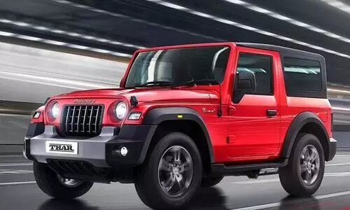 എസ്.യു.വിയുടെ ശൗര്യം, സെഡാൻെറ ആഡംബരം; വരവറിയിച്ച് പുതിയ ഥാർ എസ്.യു.വിയുടെ ശൗര്യം, സെഡാൻെറ ആഡംബരം; വരവറിയിച്ച് പുതിയ ഥാർ