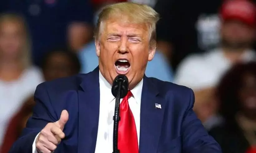 ബൈഡന്റെ അമേരിക്കയില് ആരും സുരക്ഷിതരായിരിക്കില്ല -ട്രംപ് ബൈഡന്റെ അമേരിക്കയില് ആരും സുരക്ഷിതരായിരിക്കില്ല -ട്രംപ്