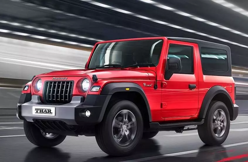 എസ്​.യു.വിയുടെ ശൗര്യം, സെഡാൻെറ ആഡംബരം; വരവറിയിച്ച്​ പുതിയ ഥാർ