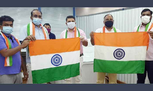 ബി.​കെ.​എ​സ്.​എ​ഫ്​ സ്വാ​ത​ന്ത്ര്യ​ദി​നം ആ​ഘോ​ഷി​ച്ചു