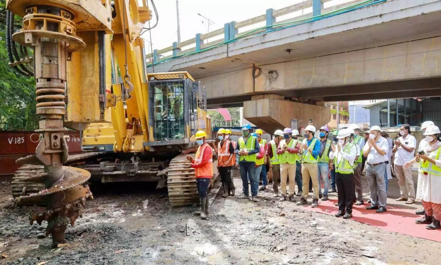എസ്.എൻ ജങ്​ഷൻ –തൃപ്പൂണിത്തുറ റീച്ച് നിർമാണം തുടങ്ങി