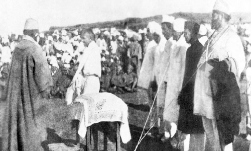 ഖിലാഫത്ത് സമരപ്രചാരണവുമായി ഗാന്ധിജിയുടെ കേരളപ്രവേശനം