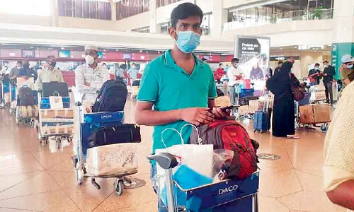 ദമ്മാമിൽനിന്ന്​ കൊച്ചിയിലേക്ക് നവോദയയുടെ സൗജന്യ ചാർ​േട്ടഡ് വിമാനം പുറപ്പെട്ടു