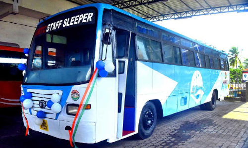 ഇൗ കെ.എസ്​. ആർ.ടി.സി ഇനി കിടിലൻ കിടപ്പുമുറി