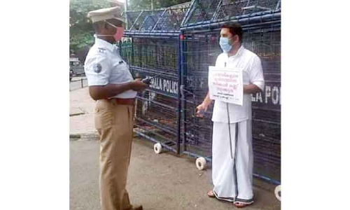 സമരപോരാട്ടത്തിനൊടുവിൽ ഷാഫി മടങ്ങിയെത്തി