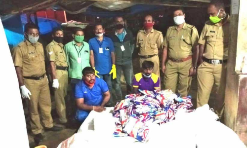 മുത്തങ്ങയിൽ 25 ലക്ഷത്തി​െൻറ ലഹരി ഉൽപന്നങ്ങൾ പിടികൂടി