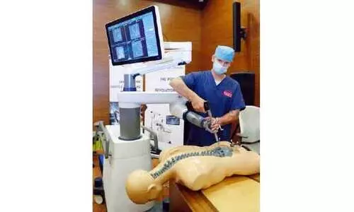 മിഡിൽ ഈസ്​റ്റിലെ ആദ്യ ഇ-ജി.പി.എസ് റോബോട്ട് സംവിധാനവുമായി വി.പി.എസ്​- ബുർജീൽ ആശുപത്രി