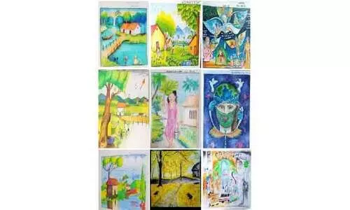 ഓ​ൺ​ലൈ​ൻ പെ​യി​ൻ​റി​ങ്​ മ​ത്സ​ര വി​ജ​യി​ക​ളെ പ്ര​ഖ്യാ​പി​ച്ചു