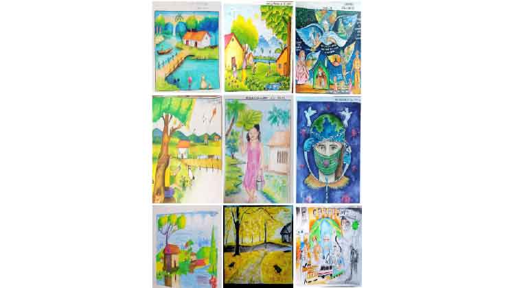 ഓൺലൈൻ പെയിൻറിങ് മത്സര വിജയികളെ പ്രഖ്യാപിച്ചു ഓൺലൈൻ പെയിൻറിങ് മത്സര വിജയികളെ പ്രഖ്യാപിച്ചു