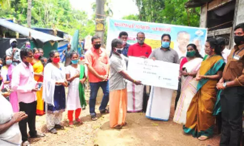 വർക്കല എം.ജി കോളനിയിൽ 20 പട്ടികജാതി കുടുംബങ്ങൾക്ക് വീട്