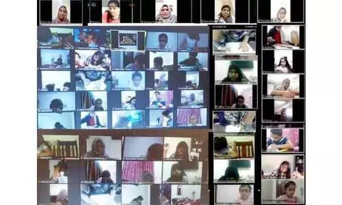 ഓ​ൺ​ലൈ​ൻ ചി​ത്ര​ര​ച​ന മ​ത്സ​രം സം​ഘ​ടി​പ്പി​ച്ചു