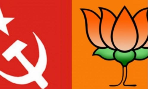 വിവാദ ഗെയിറ്റ് പ്രശ്നം;സി.പി.എം-ബി.ജെ.പി സംഘർഷം