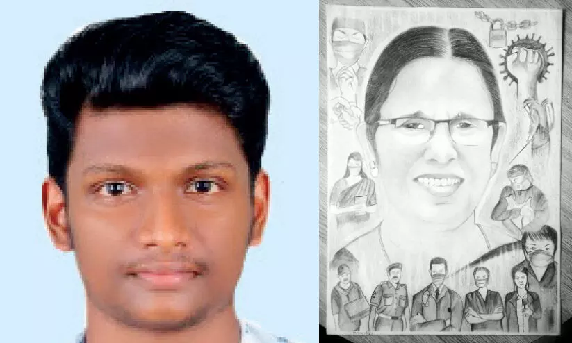 കോവിഡി​ന്റെ കൈയേറ്റം തോൽപ്പിക്കാൻ അനന്തുവി​ന്റെ കാൽവര