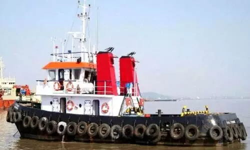 ക്രൂ ചെയ്ഞ്ചിങ്​ സുഗമമാക്കാ​നെത്തിയ ടഗ്​ വിഴി‍ഞ്ഞത്ത് നങ്കൂരമിട്ടു