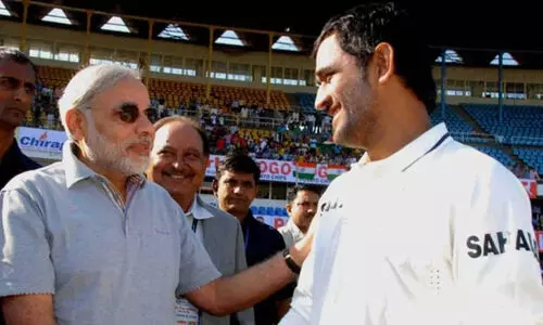 ധോണിക്ക്​ കത്തുമായി മോദി; ഇതുവരെ ചെയ്​തതിനെല്ലാം നന്ദി