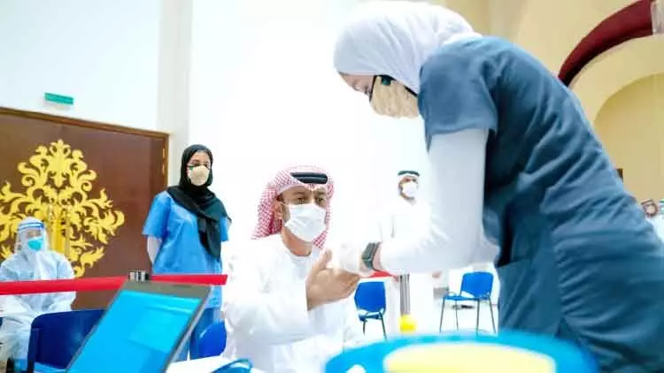 മൂ​ന്നു മി​നി​റ്റി​നു​ള്ളി​ൽ കോ​വി​ഡ് ഫ​ലം ല​ഭ്യ​മാ​ക്കി അ​ജ്മാ​നി​ല്‍ പ​രി​ശോ​ധ​ന കേ​ന്ദ്രം