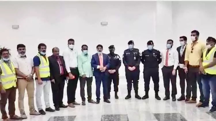 കെ.​എം.​സി.​സി​യു​ടെ 12ാമ​ത്​ ചാ​ർ​ട്ട​ർ വി​മാ​ന​വും നാ​ട്ടി​ലെ​ത്തി