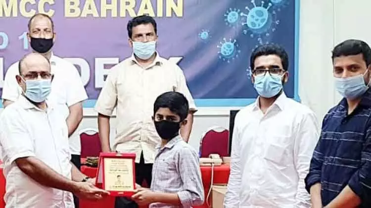 മുനവ്വർ അഹമ്മദിനെ അനുമോദിച്ചു മുനവ്വർ അഹമ്മദിനെ അനുമോദിച്ചു