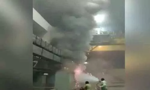 തെലങ്കാനയിലെ ഹൈഡ്രോ ഇലക്ട്രിക് പ്ലാന്‍റിൽ തീപിടുത്തം; ഒമ്പത്​ മരണം