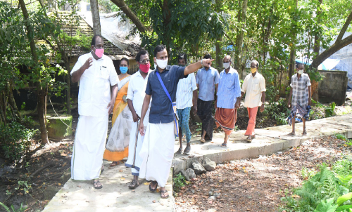 സചി​െൻറ പേരിൽ കുമ്പളങ്ങിയിൽ റോഡ്