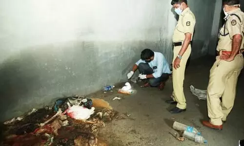 ആലുവയിൽ പണിതീരാത്ത കെട്ടിടത്തിൽ അസ്ഥികൂടം