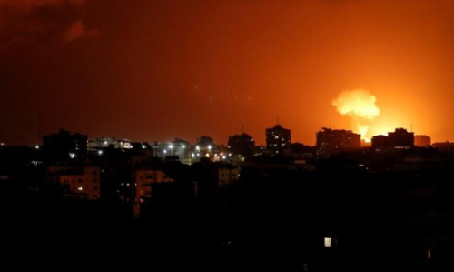 ഇ​സ്രായേലിലേക്ക്​ ​േറാക്കറ്റ്​ തൊടുത്ത്​ ഹമാസ്​; വ്യോമാക്രമണം നടത്തി ഇസ്രായേൽ