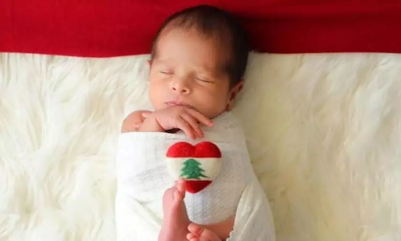 ബെയ്​റൂത്ത്​ സ്​ഫോടനത്തിനിടെ ജനിച്ച അത്​ഭുത കുഞ്ഞി​െൻറ ചിത്രങ്ങൾ കാണാം