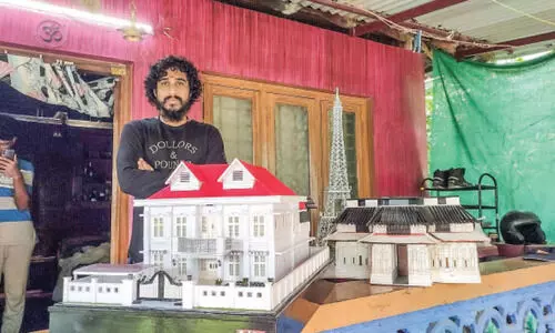 മിനിയേച്ചര്‍ രൂപങ്ങളില്‍ വിസ്മയം തീര്‍ത്ത് നൈജില്‍