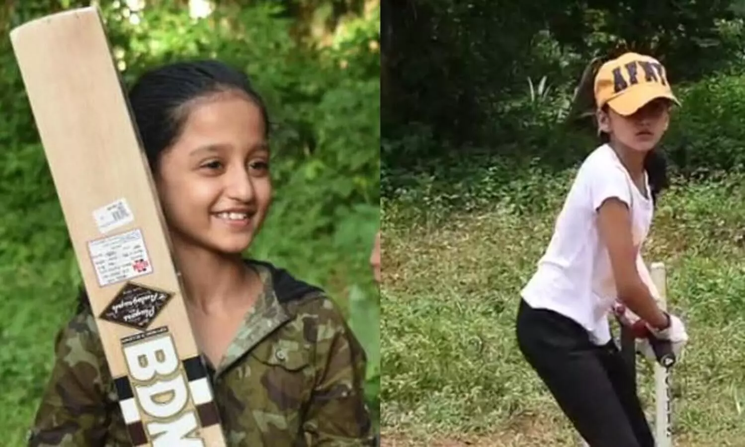 തകർപ്പൻ ഡ്രൈവുകൾ; ഒമ്പതുവയസ്സുകാരിയുടെ ഈ ബാറ്റിങ്​ കണ്ടിരിക്കണം VIDEO