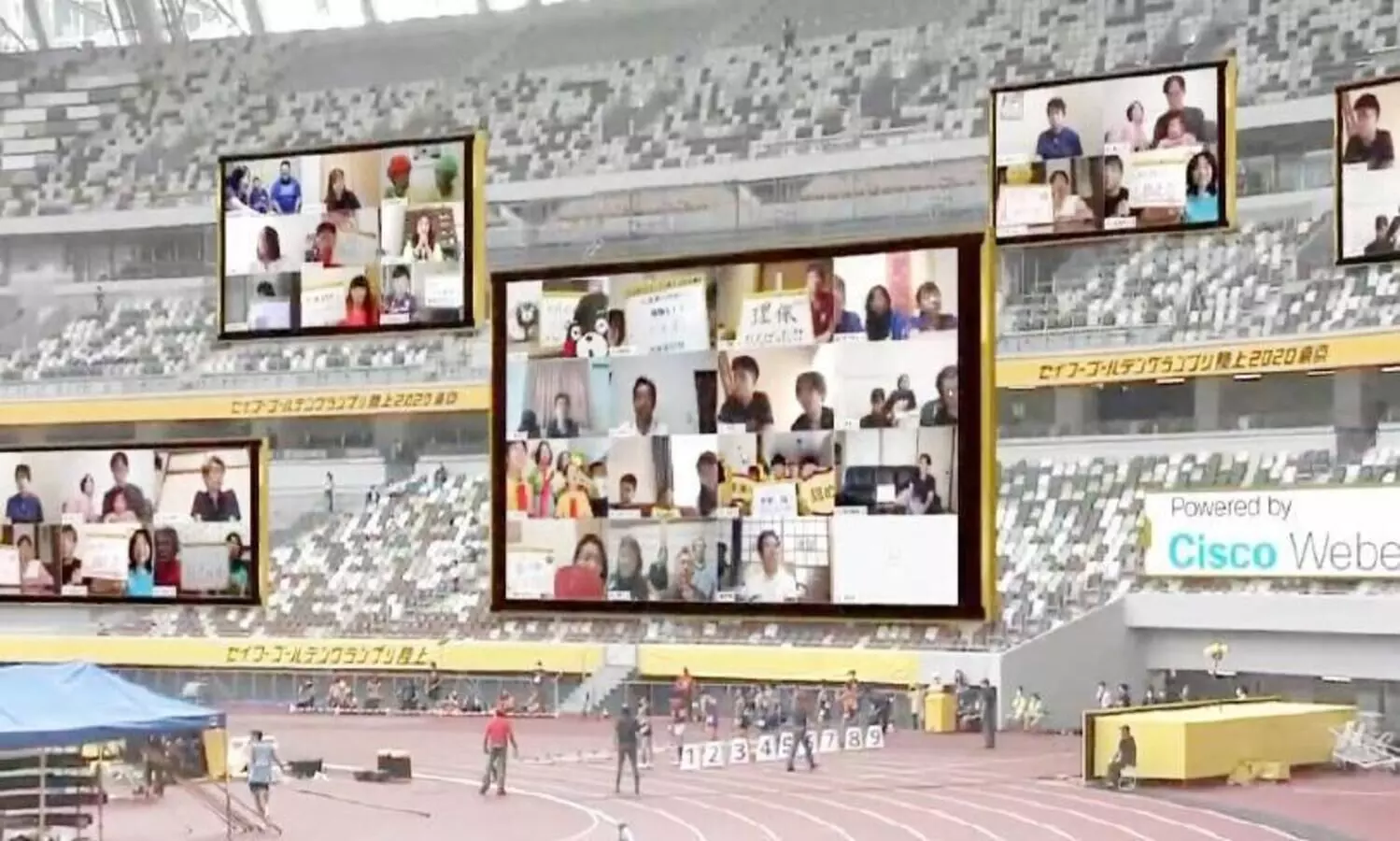 ഒളിമ്പിക്​സ്​ ട്രാക്കിൽ സാമ്പ്​ൾ പോരാട്ടമൊരുക്കി ജപ്പാൻ