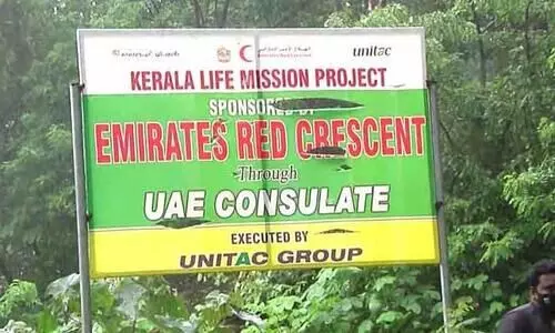 ലൈഫ് മിഷൻ കരാർ യൂണിടാക്കും യു.എ.ഇ കോൺസുൽ ജനറലും തമ്മിൽ