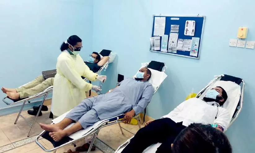 സോഷ്യൽ ഫോറം ഒമാൻ രക്തദാന ക്യാമ്പിന്​ തുടക്കം കുറിച്ചു