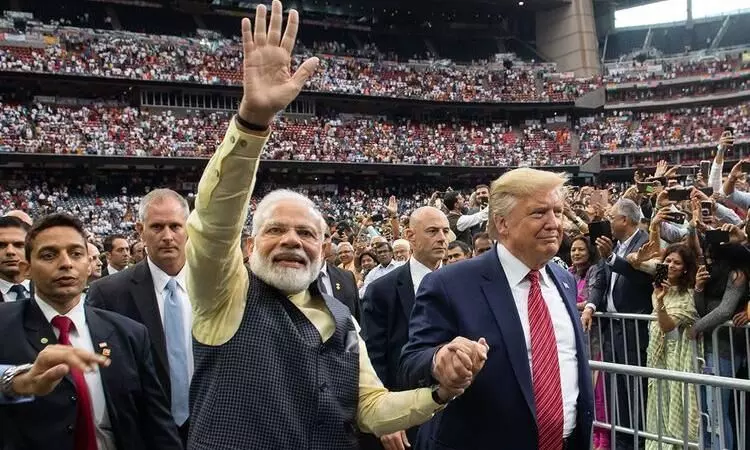 ട്രംപിന്റെ പ്രചാരണ വിഡിയോയിൽ മോദിയും; ലക്ഷ്യം അമേരിക്കൻ-ഇന്ത്യക്കാരുടെ വോട്ട് ട്രംപിന്റെ പ്രചാരണ വിഡിയോയിൽ മോദിയും; ലക്ഷ്യം അമേരിക്കൻ-ഇന്ത്യക്കാരുടെ വോട്ട്