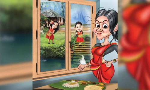 പൊന്നോണം നല്ലോണം, വീട്ടിലിരുന്നോണം