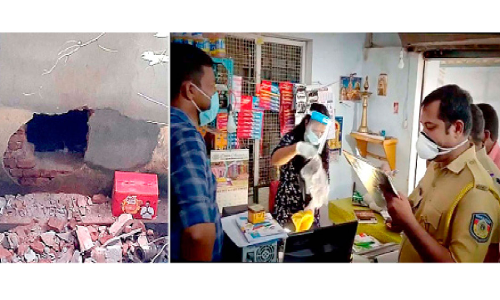 ആര്‍.പി.എല്‍ എംപ്ലോയീസ് സൊസൈറ്റിയിലും സമീപത്തെ ബേക്കറിയിലും മോഷണം