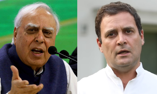 രാഹുൽ നേരിട്ട്​ ഇടപെട്ടു; വഴങ്ങി കപിൽ സിബൽ