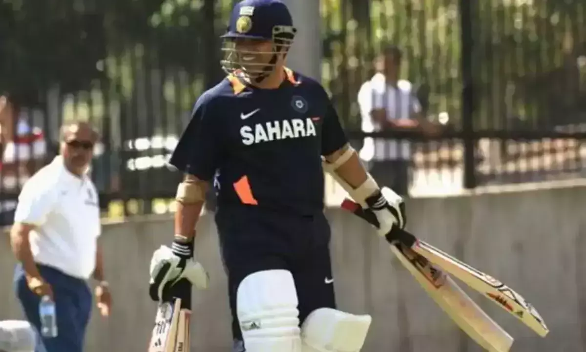 ബാറ്റ്​​ മേക്കർ ചാച്ചാക്ക്​ സചി​െൻറ ​സാന്ത്വനം