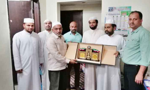 കെ.പി. അബ്​ദുൽ ബഷീറിന്​ യാത്രയയപ്പ്​ നൽകി