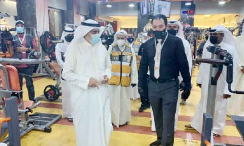 ജിം​നേ​ഷ്യ​ങ്ങ​ളി​ൽ മു​നി​സി​പ്പാ​ലി​റ്റി​യു​​ടെ പ​രി​ശോ​ധ​ന കാ​മ്പ​യി​ൻ