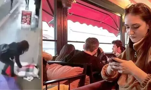 ഇത്​ എൽമയുടെ നന്മ -തണുത്ത്​ വിറക്കുന്ന തെരുവുനായയെ പുതപ്പിച്ച്​ യുവതി