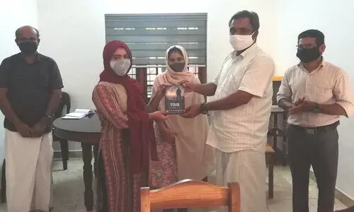 വായനയെ സ്നേഹിക്കുന്നവർക്ക് അയൽക്കൂട്ടം ലൈബ്രറി ഒരുക്കി ഹുദാ തസ്നീം